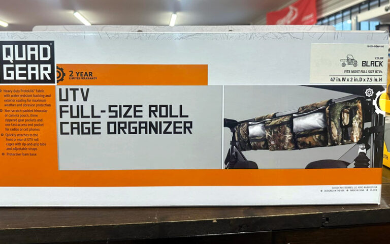 Quad Gear UTV Full-Size Roll Cage Organizer